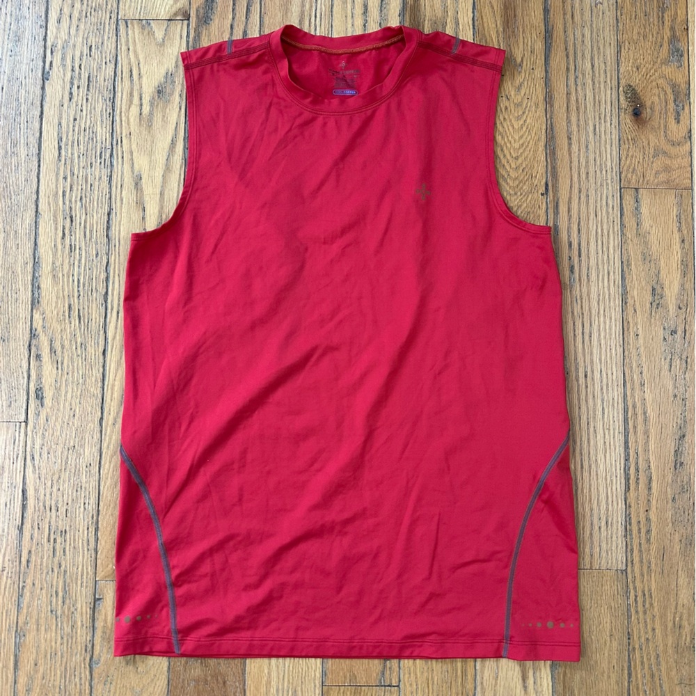 Tommie Copper Red Cool Copper Muscle Tank Size M